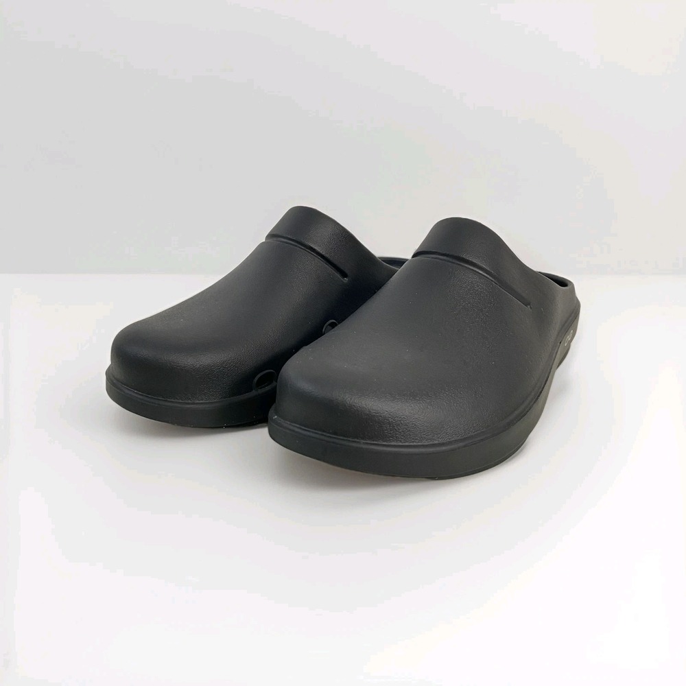 OOFOS Black Men's Loafers & Slip-Ons